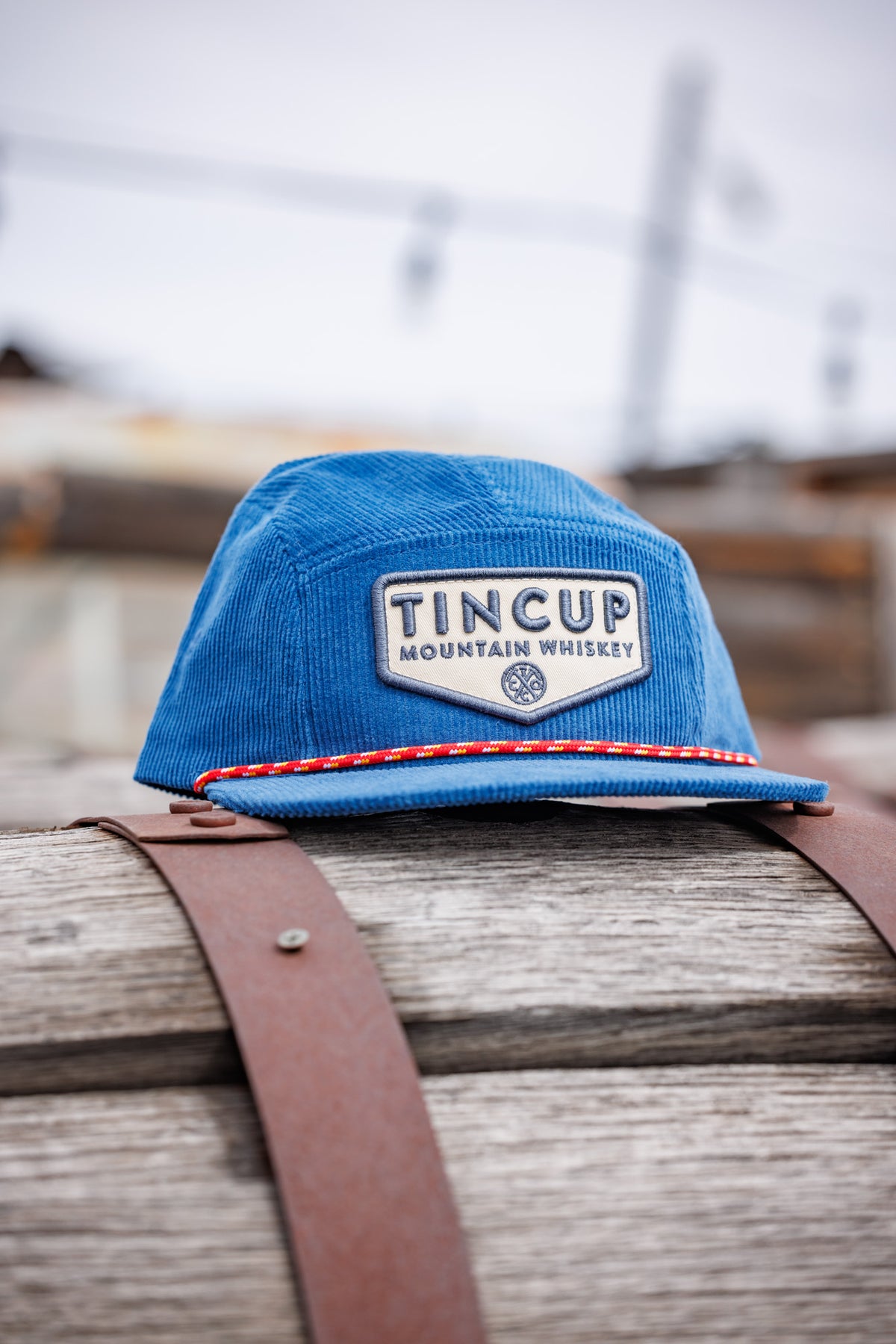 Frye Canvas Camper Unisex Hat In Indigo Blue Inverse 5-Panel Camper Hat – Dynamic Discs main image 2