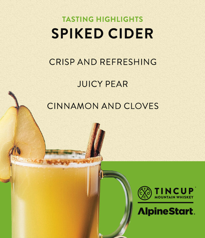 TINCUP® x Alpine Start Spiked Cider Instant Cocktail Mixer Tasting Highlights