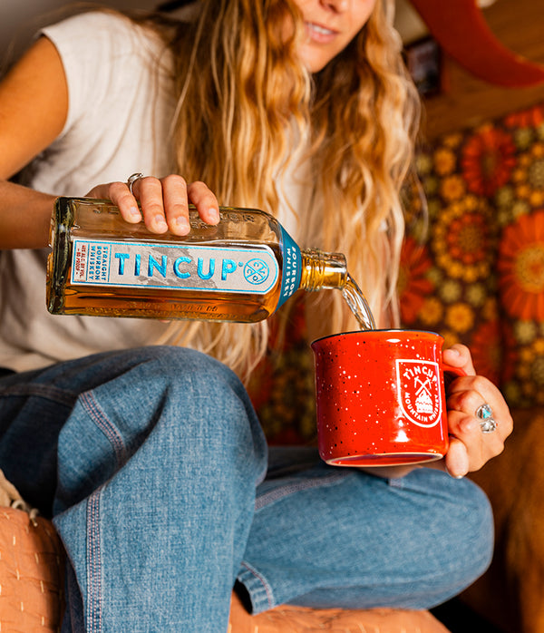 TINCUP x TGR Campfire Mug - Pour