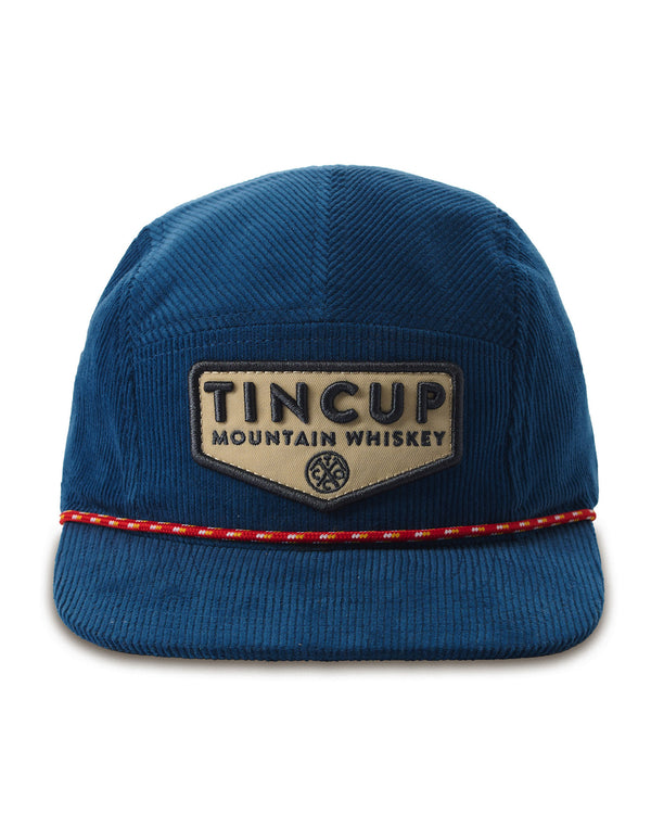 Navy Blue TINCUP Navy Camper Hat on white background