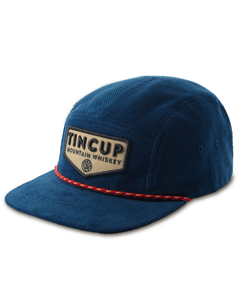 Navy Blue TINCUP Navy Camper Hat on white background