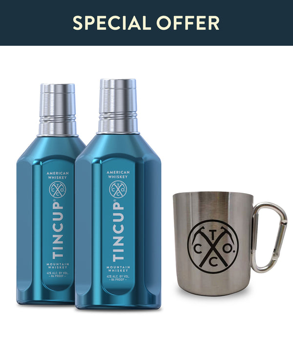 The Backcountry Bundle: 2x TINCUP® Adventure Pack and Carabiner Mug