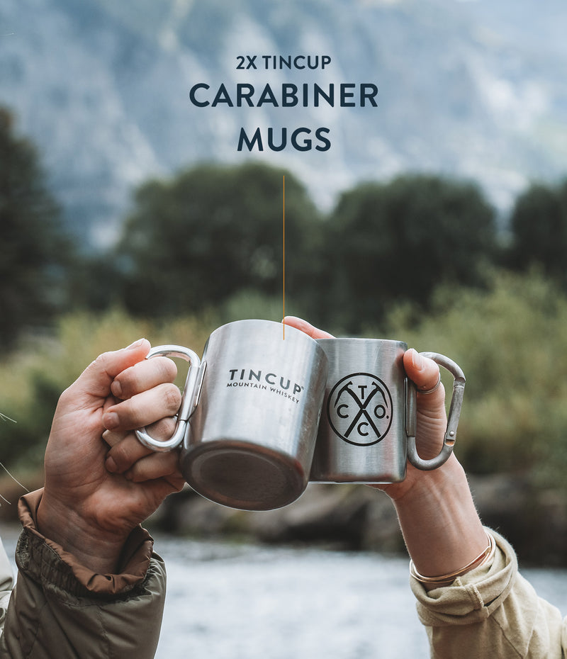 2x TINCUP Carabiner Mugs