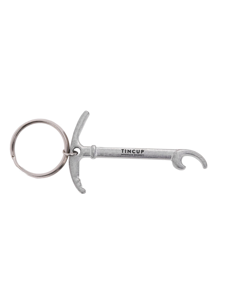 TINCUP Pickaxe Bottle Opener Keychain